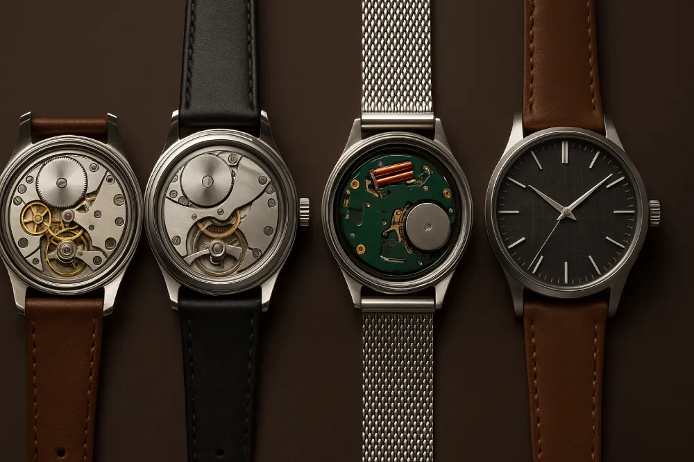 انواع موتور ساعت مچی