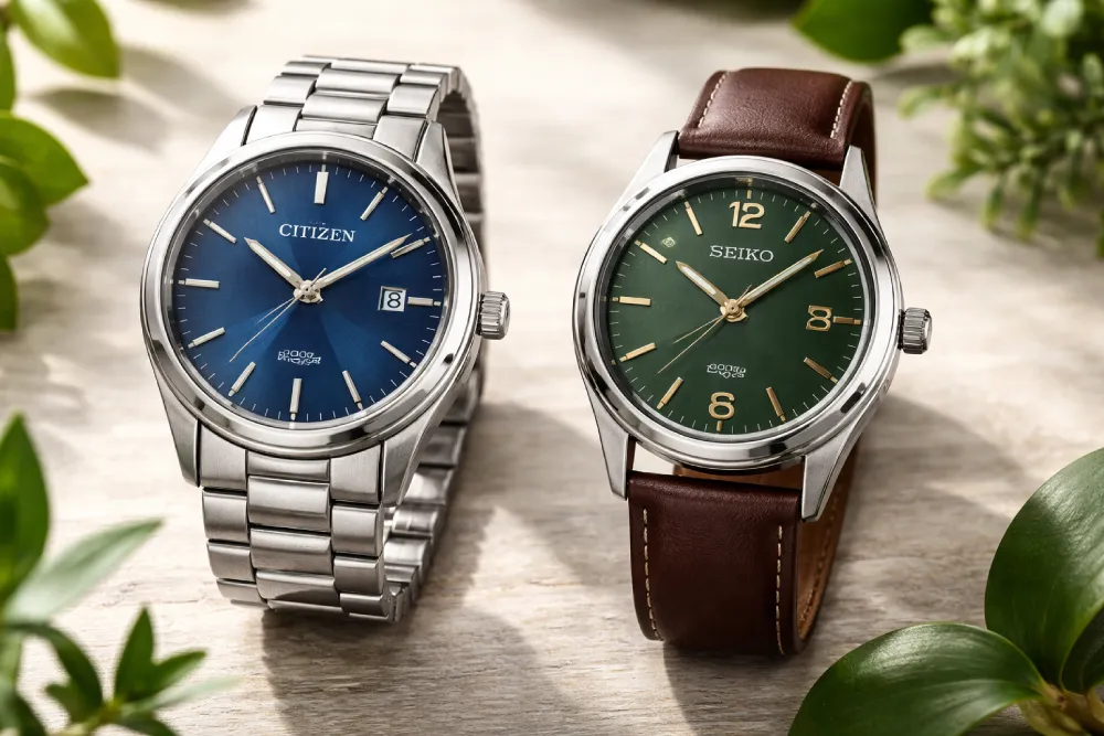 مقایسه ساعت های اکو درایو و سولار