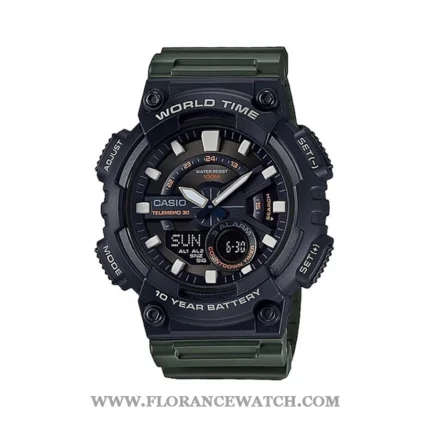 ساعت مچی مردانه کاسیو مدل CASIO-AEQ-110W-3A