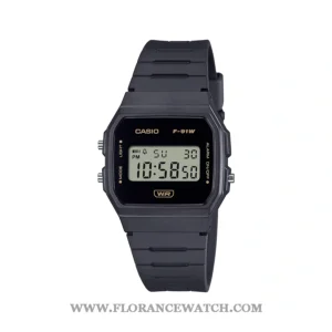 ساعت مچی یونیسکس کاسیو مدل CASIO-F-91WB-8ADF