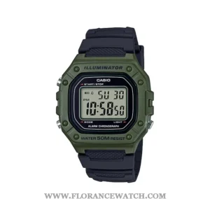 ساعت مچی یونیسکس کاسیو مدل CASIO-W-218H-3AV