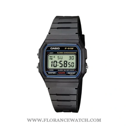 ساعت مچی یونیسکس کاسیو مدل CASIO-F-91W-1DG